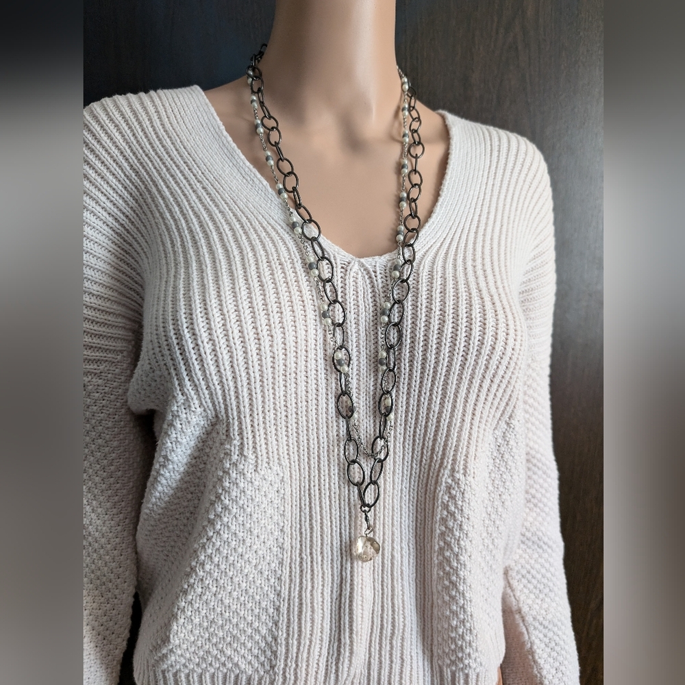 Open tie back back LULUS CREAM SWEATER‎